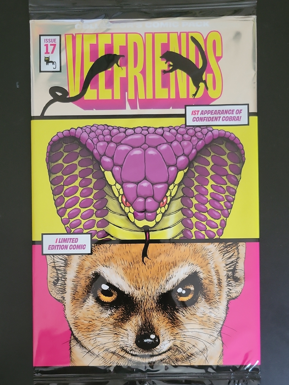 VEEFRIENDS COMIC #17 SEALED   Confident Cobra -issue 17 Sealed.